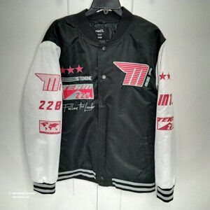 Follow The Leader Team 220 Most Wanted International Racing Team Bomber Jacket L